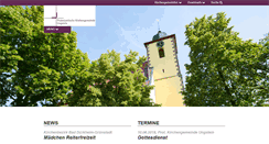 Desktop Screenshot of evkirche-ungstein.de