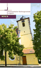 Mobile Screenshot of evkirche-ungstein.de